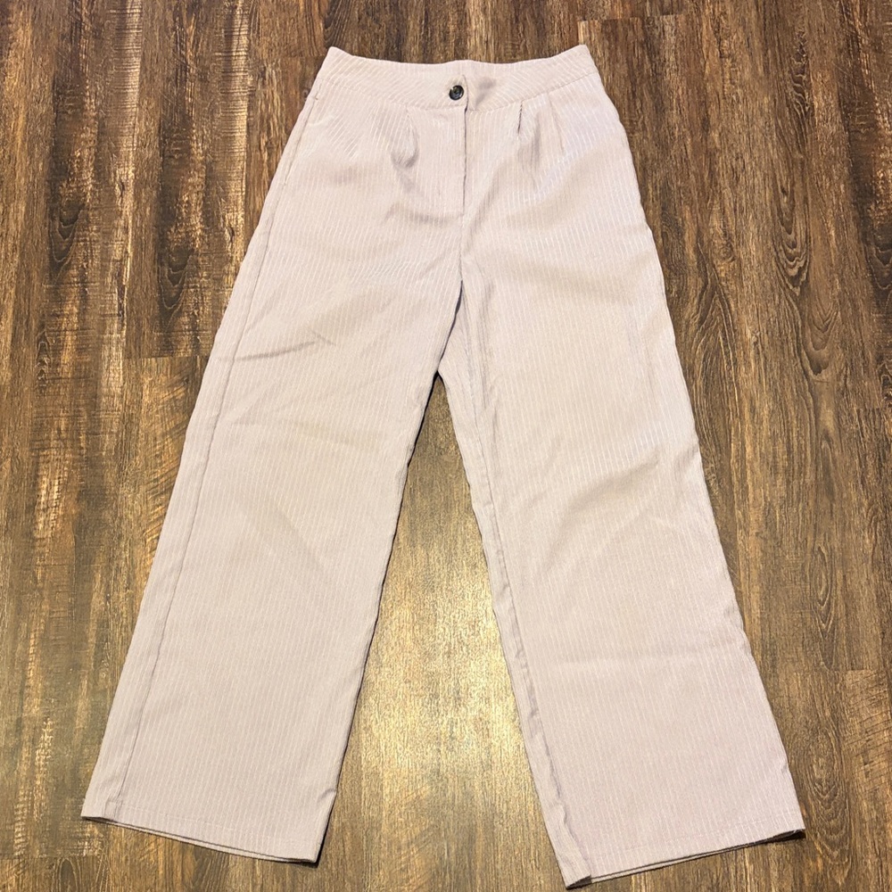 Light Purple Wide Leg Pant